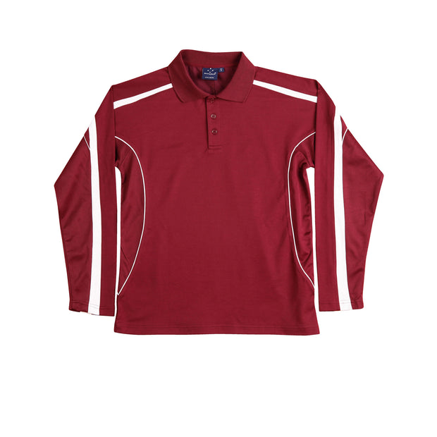 LEGEND PLUS Kids Long Sleeve Polo